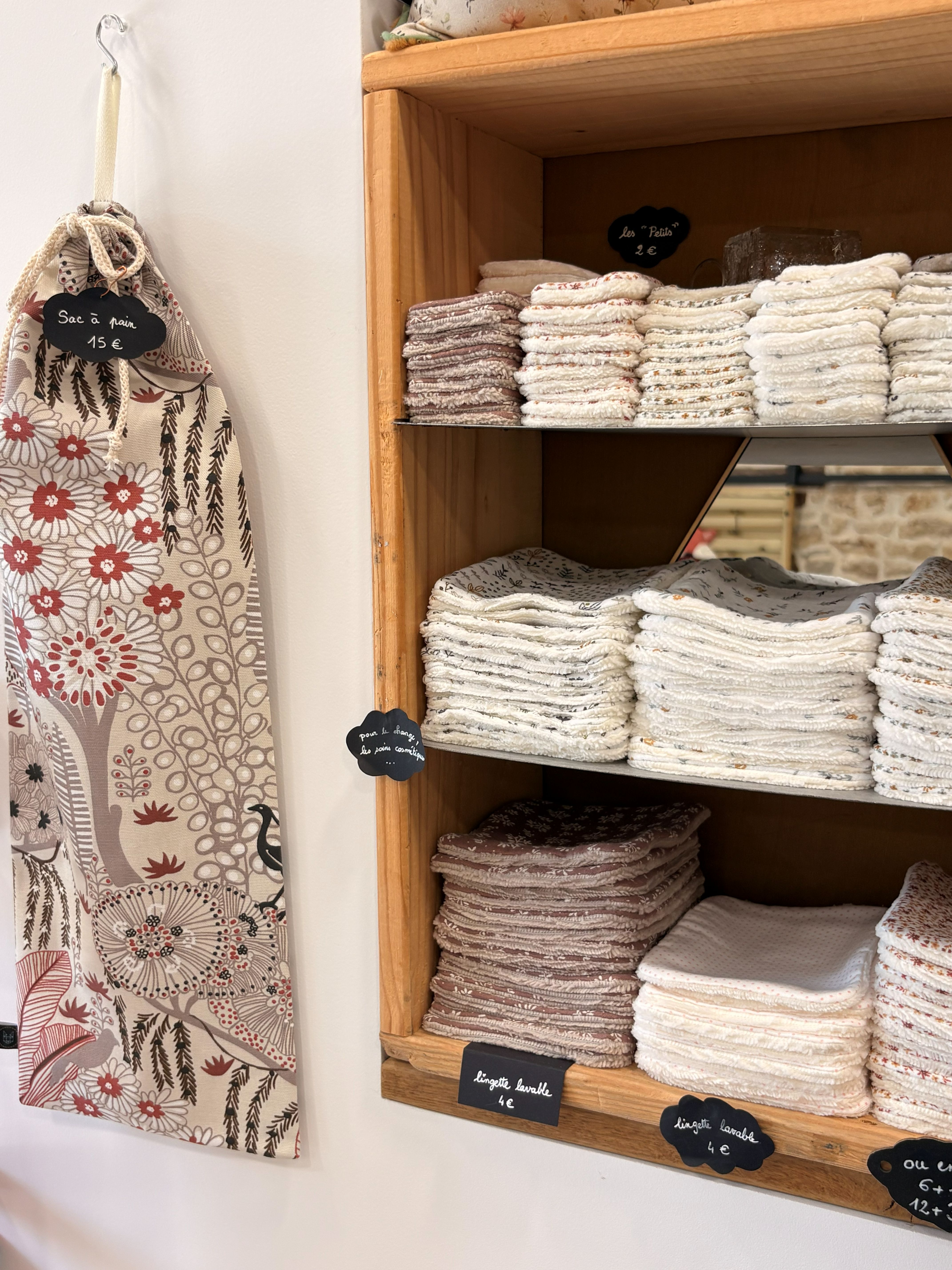 Détail tissu zéro déchet