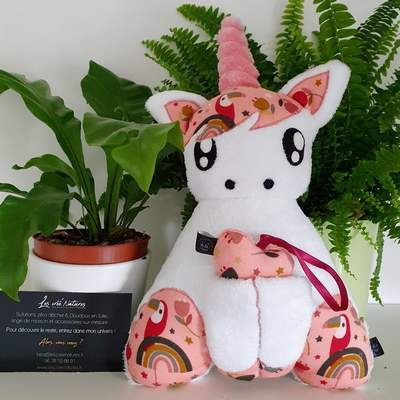 Oreiller Peluche Doudou Chat Peluche Coussin Animaux Jouet Peluche Kawaii  Pillow Moelleux Canapé Décoration Lit Enfant Cadeau Copins Copines