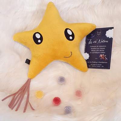 Doudou Licorne Coloré Kawaii Oreiller en Peluche Baleine Animaux