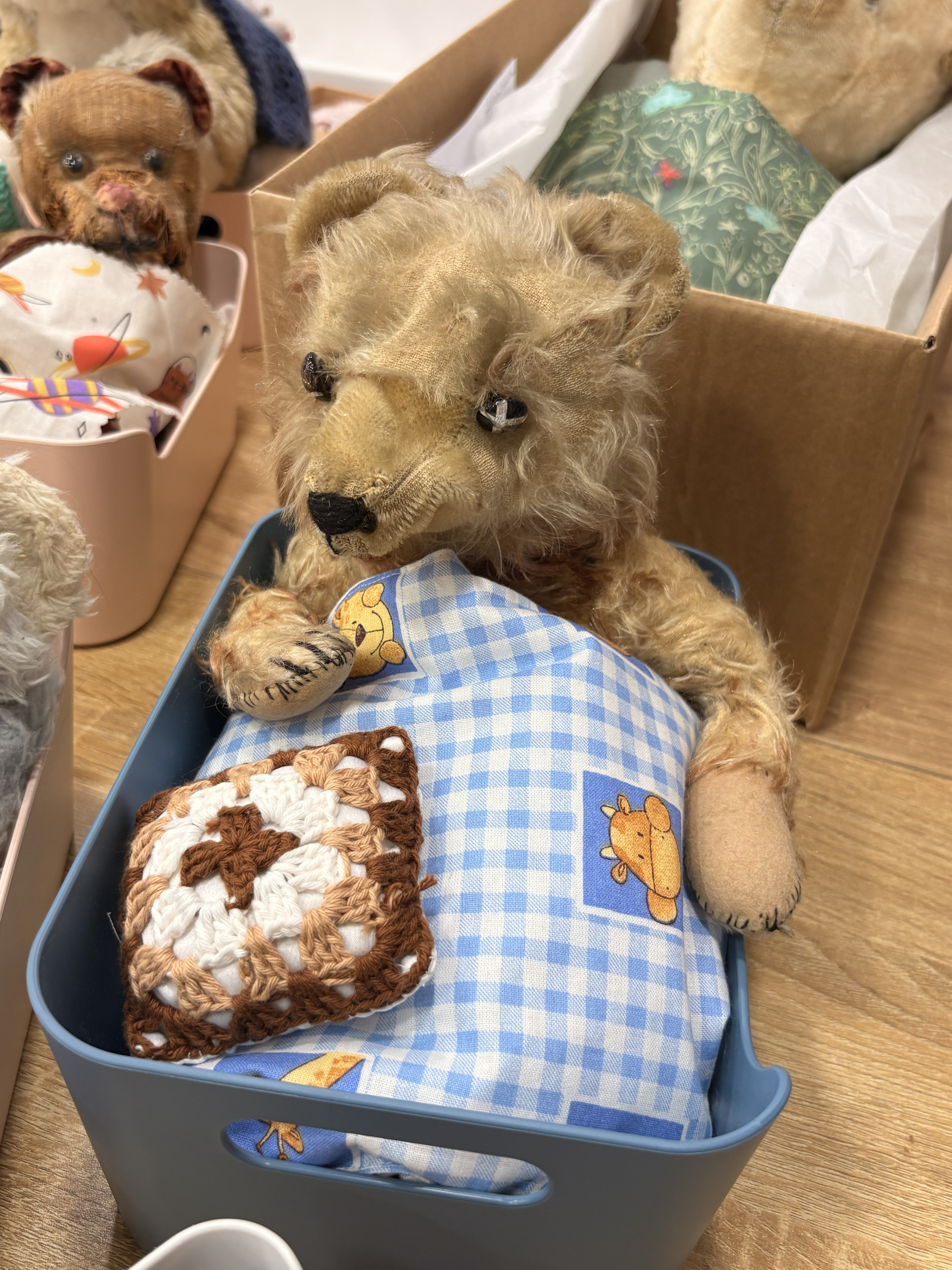Doudou réparé à La Clinique des Doudous